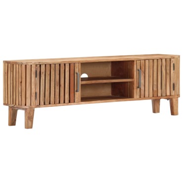 vidaXL Έπιπλο Τηλεόρασης 130x30x45cm από Μασίφ Ξύλο Ακακίας