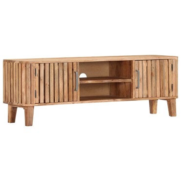 vidaXL Έπιπλο Τηλεόρασης 130x30x45cm από Μασίφ Ξύλο Ακακίας