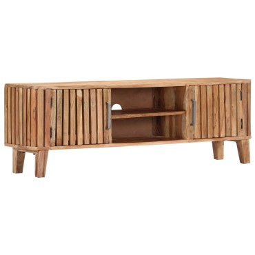vidaXL Έπιπλο Τηλεόρασης 130x30x45cm από Μασίφ Ξύλο Ακακίας