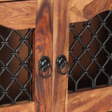 vidaXL Έπιπλο Τηλεόρασης 90x30x60cm από Μασίφ Ξύλο Sheesham