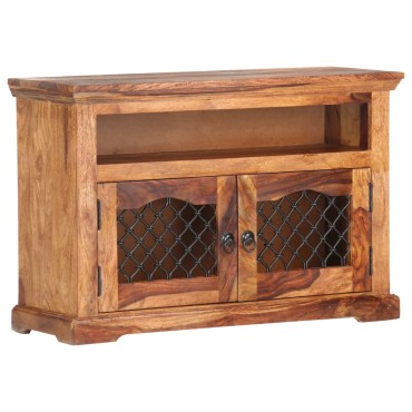 vidaXL Έπιπλο Τηλεόρασης 90x30x60cm από Μασίφ Ξύλο Sheesham