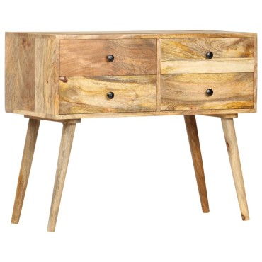 vidaXL Συρταριέρα 85x40x71cm από Μασίφ Ξύλο Μάνγκο 1 τεμ.