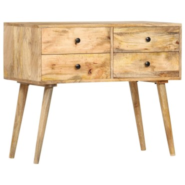 vidaXL Συρταριέρα 85x40x71cm από Μασίφ Ξύλο Μάνγκο 1 τεμ.