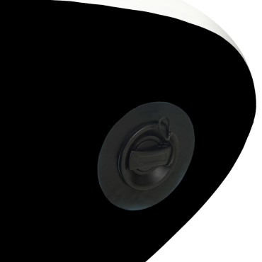 vidaXL Σανίδα SUP Φουσκωτή Σετ Μαύρη 366 x 76 x 15 εκ.