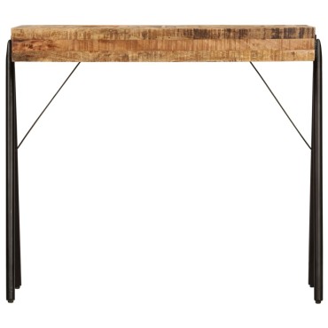 vidaXL Τραπέζι Κονσόλα 80x40x75cm από Μασίφ Ξύλο Μάνγκο 1 τεμ.