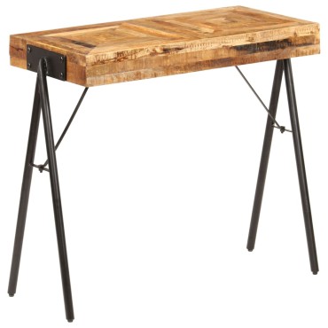 vidaXL Τραπέζι Κονσόλα 80x40x75cm από Μασίφ Ξύλο Μάνγκο 1 τεμ.