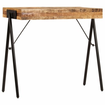 vidaXL Τραπέζι Κονσόλα 80x40x75cm από Μασίφ Ξύλο Μάνγκο 1 τεμ.