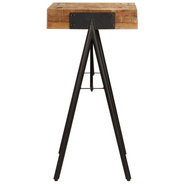 vidaXL Τραπέζι Κονσόλα 80x40x75cm από Μασίφ Ξύλο Μάνγκο 1 τεμ.