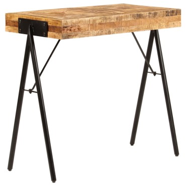 vidaXL Τραπέζι Κονσόλα 80x40x75cm από Μασίφ Ξύλο Μάνγκο 1 τεμ.