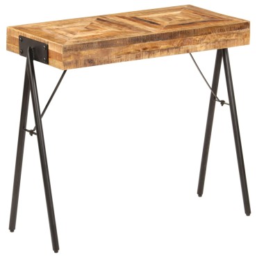 vidaXL Τραπέζι Κονσόλα 80x40x75cm από Μασίφ Ξύλο Μάνγκο 1 τεμ.
