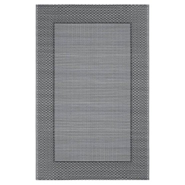 vidaXL Χαλί εξωτερικού χώρου ARAKIL γκρι 120x180 cm PP