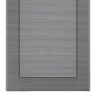 vidaXL Χαλί εξωτερικού χώρου ARAKIL γκρι 120x180 cm PP