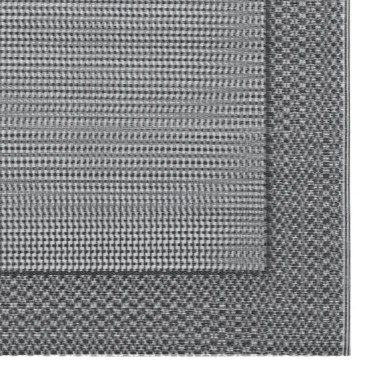 vidaXL Χαλί εξωτερικού χώρου ARAKIL γκρι 120x180 cm PP