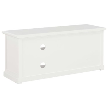 vidaXL Έπιπλο Τηλεόρασης Λευκό 90x30x40cm Ξύλινο