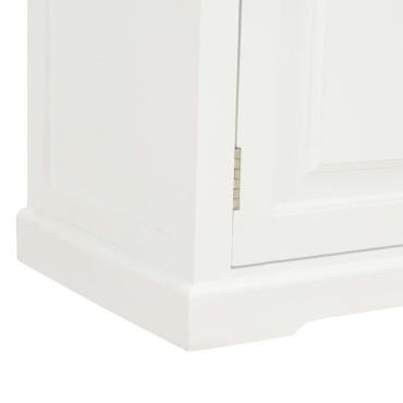 vidaXL Έπιπλο Τηλεόρασης Λευκό 90x30x40cm Ξύλινο