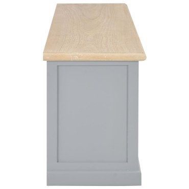 vidaXL Έπιπλο Τηλεόρασης Γκρι 120x30x40cm Ξύλινο
