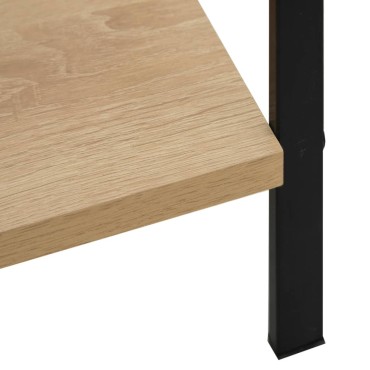 vidaXL Ραφιέρα 5 Επιπέδων Δρυς 60x27,6x158,5cm Επεξεργασμένο Ξύλο 1 τεμ.