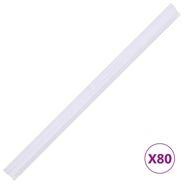 vidaXL Περιφράξεις Προστατευτικές 4 τεμ. Κρεμ 35x0,19 μ. από PVC