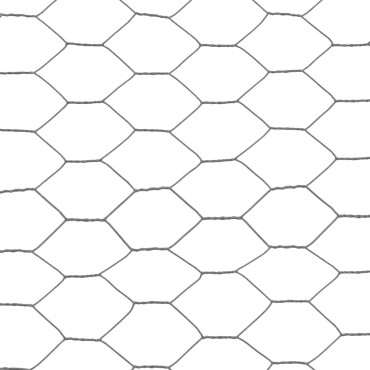 vidaXL Συρματόπλεγμα Κοτετσόσυρμα Γκρι 25x0,5 μ. Ατσάλι Επικάλυψη PVC 25x0,5 μ. (ΜxΥ)</li><li>Μήκος πλέγματος: 36 χιλ.</li><li>Διάμετρος κουλούρας: 14cm