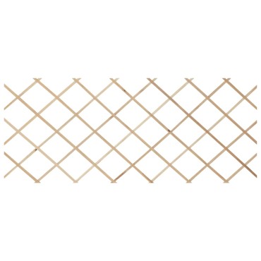 vidaXL Καφασωτό Φράχτης 5 τεμ. 180x80cm από Μασίφ Ξύλο Ελάτης