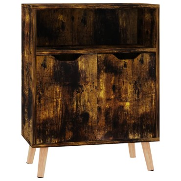 vidaXL Μπουφές Καπνιστή Δρυς 60x30x72cm από Επεξεργασμένο Ξύλο 1 τεμ.