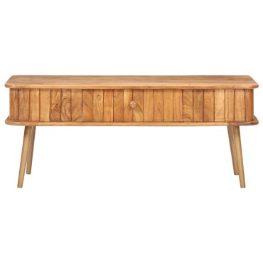 vidaXL Τραπεζάκι Σαλονιού 100x50x40cm από Μασίφ Ξύλο Ακακίας 1 τεμ.