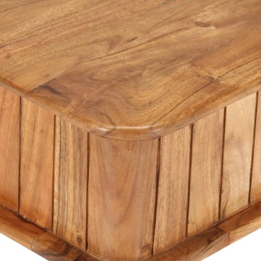 vidaXL Τραπεζάκι Σαλονιού 100x50x40cm από Μασίφ Ξύλο Ακακίας 1 τεμ.