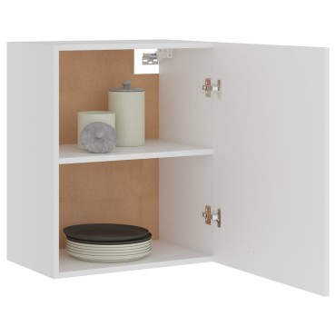 vidaXL Ντουλάπι Κρεμαστό Lyon Λευκό 50x31x60cm από Επεξ. Ξύλο 1 τεμ.