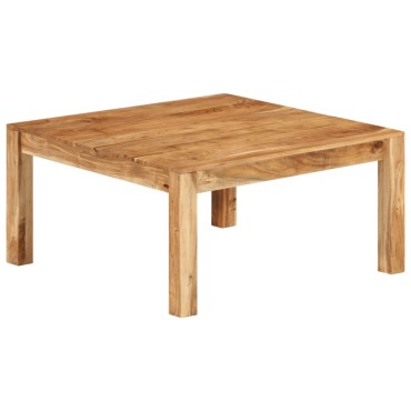 vidaXL Τραπεζάκι Σαλονιού 80x80x40cm από Μασίφ Ξύλο Ακακίας 1 τεμ.