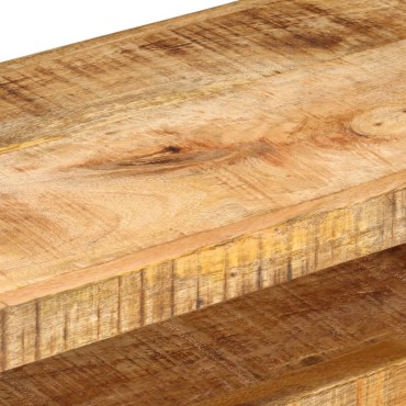 vidaXL Έπιπλο Τηλεόρασης 110x30x40cm από Μασίφ Ξύλο Μάνγκο