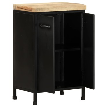 vidaXL Ντουλάπι 47x35x76cm από Ακατέργαστο Ξύλο Μάνγκο 1 τεμ.