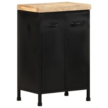 vidaXL Ντουλάπι 47x35x76cm από Ακατέργαστο Ξύλο Μάνγκο 1 τεμ.