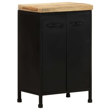 vidaXL Ντουλάπι 47x35x76cm από Ακατέργαστο Ξύλο Μάνγκο 1 τεμ.