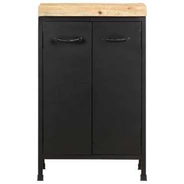 vidaXL Ντουλάπι 47x35x76cm από Ακατέργαστο Ξύλο Μάνγκο 1 τεμ.
