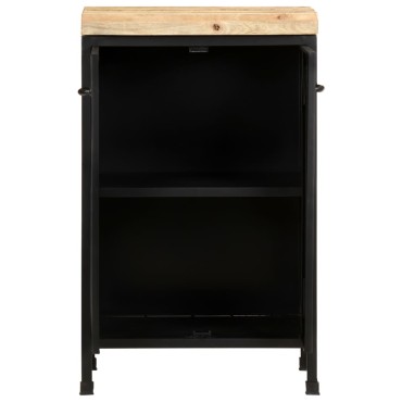vidaXL Ντουλάπι 47x35x76cm από Ακατέργαστο Ξύλο Μάνγκο 1 τεμ.
