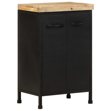 vidaXL Ντουλάπι 47x35x76cm από Ακατέργαστο Ξύλο Μάνγκο 1 τεμ.