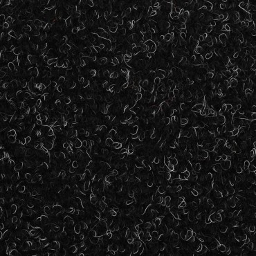 vidaXL Πατάκια Σκάλας Αυτοκόλ. 10 τεμ. Μαύρα 65x21x4 εκ. Βελονιασμένα