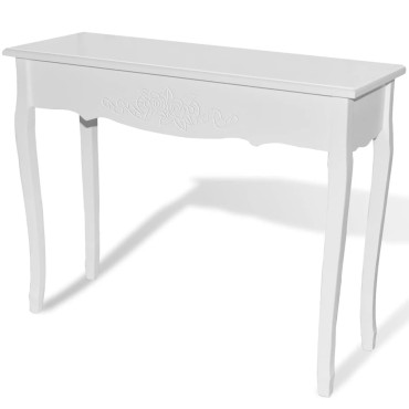 vidaXL Έπιπλο Τουαλέτα Λευκό 100x35x78cm 1 τεμ.