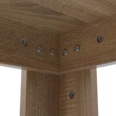 vidaXL Τραπεζαρία Χρώμα Δρυς 140x80x75cm 1 τεμ.