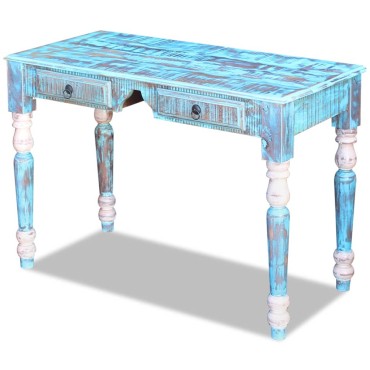 vidaXL Γραφείο από Μασίφ Ανακυκλωμένο Ξύλο 110x50x76cm 1 τεμ.