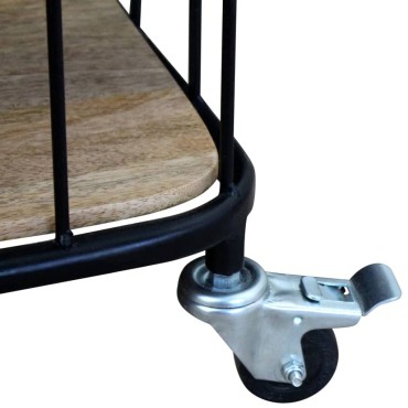 vidaXL Έπιπλο Τηλεόρασης 100x40x45cm από Μασίφ Ξύλο Μάνγκο