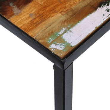 vidaXL Τραπεζάκι Σαλονιού 100x60x40cm από Μασίφ Ανακυκλωμένο Ξύλο 1 τεμ.