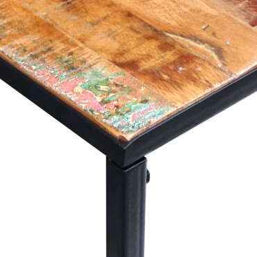 vidaXL Τραπέζι Κονσόλα 110x35x76cm από Μασίφ Ανακυκλωμένο Ξύλο 1 τεμ.