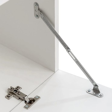 vidaXL Σύνθετο Τηλεόρασης με Φωτισμό LED 5 τεμ. Λευκό 240x40x195cm