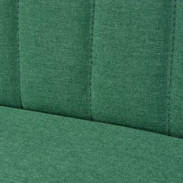 vidaXL Καναπές Πράσινος 117x55,5x77cm Υφασμάτινος