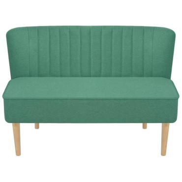 vidaXL Καναπές Πράσινος 117x55,5x77cm Υφασμάτινος