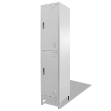vidaXL Φοριαμός 38x45x180cm με 2 Τμήματα 1 τεμ.
