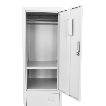 vidaXL Φοριαμός 38x45x180cm με 2 Τμήματα 1 τεμ.