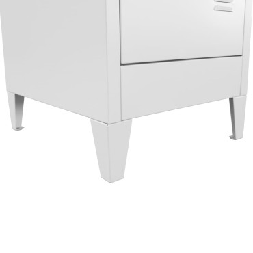 vidaXL Φοριαμός 38x45x180cm με 2 Τμήματα 1 τεμ.