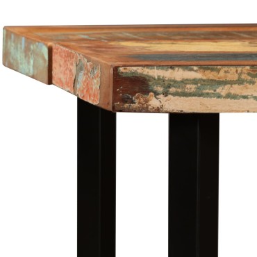 vidaXL Τραπέζι Μπαρ 150x70x107cm από Μασίφ Ανακυκλωμένο Ξύλο 1 τεμ.